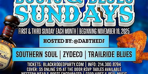 Boots & Blues Sundays