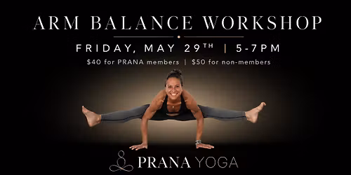 Arm Balance Workshop with Angel