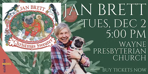 Jan Brett "The Christmas Sweater" Tour!