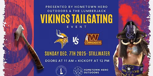 Tailgating for a Cause - Vikings vs. Commanders Tailgate