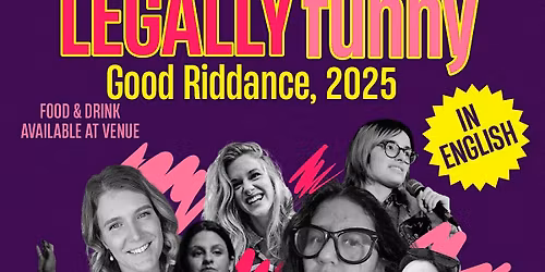 Legally Funny: Good Riddance, 2025!!!