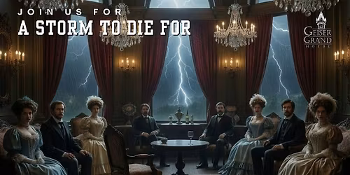 A Storm to Die For M**der Mystery Dinner Party