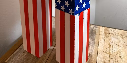 PATRIOTIC FIRE CRACKER DECOR