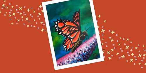 Grown Up Paint Along - Butterfly