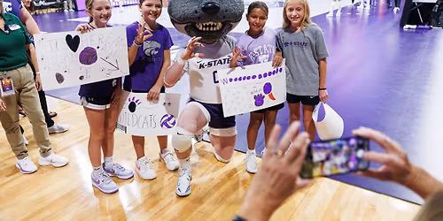 Junior Wildcats Day at K-State Volleyball