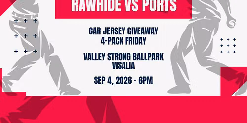 Visalia Rawhide at Stockton Ports at Banner Island Ballpark