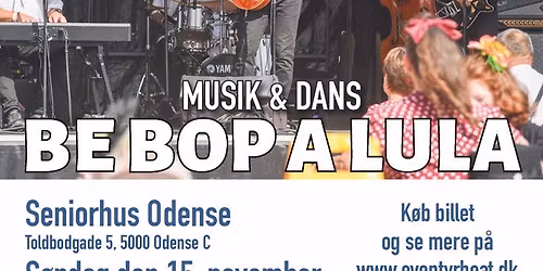 S\u00f8ndagsmatin\u00e9 med Be Bop A Lula \/\/ Seniorhus Odense
