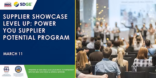 Supplier Showcase - Level Up: Power You Supplier Potential Program