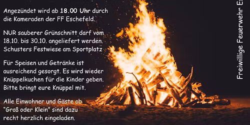 Herbstfeuer Eschefeld 2025