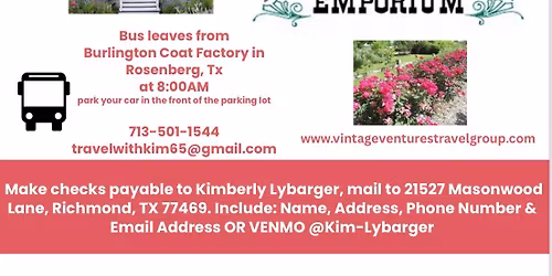 Stop & Smell the Roses Antique Rose Emporium Fall Featival