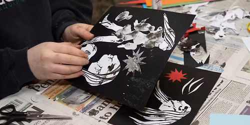 Decalcomania - Mindful print & collage - Art Workshop - 14th Nov
