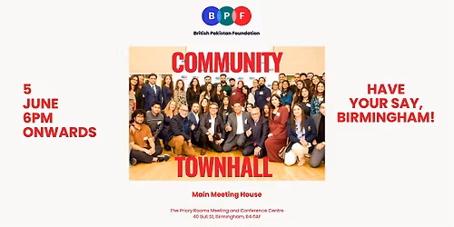 BPF Birmingham Community Townhall