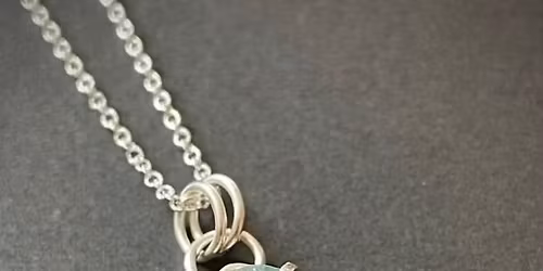 Silversmithing: Sea Glass Basket Pendants 