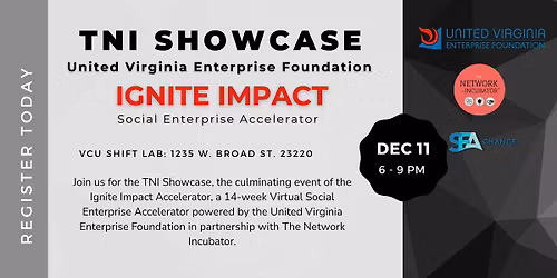 TNI Showcase: United Virginia Ignite Impact Accelerator Presentations
