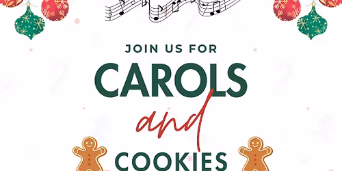 Carols and Cookies!