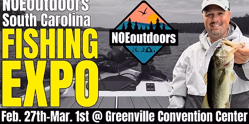 NOEoutdoors Fishing Expo greenville,SC