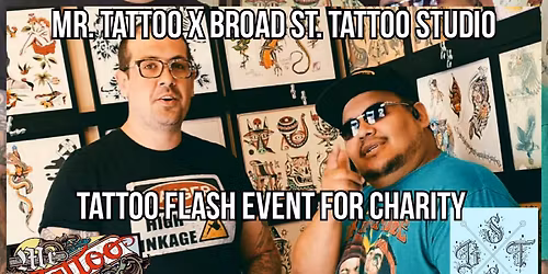 Mr. Tattoo and Broad St Tattoo Studio presents: Thanksgiving Tattoo Flash Event for Charity