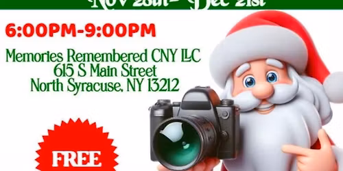 Free photos with Santa