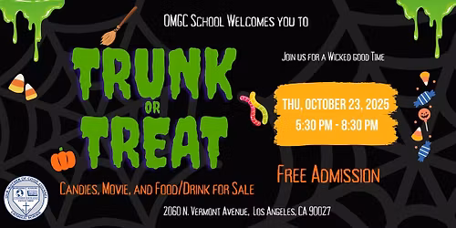 OMGC Trunk or Treat and Movie Night