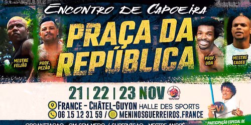 Encontro de Capoeira - Pra\u00e7a da Republica