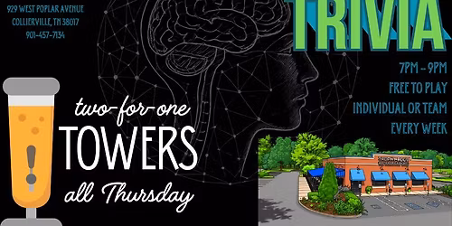 THURSDAY NIGHT TRIVIA