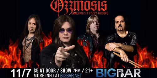 Ozzmosis - America's #1 Ozzy Osbourne Tribute at BIGBAR!