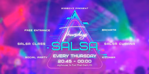 SALSA THURSDAYS 239 (Saigon\/HCMC)