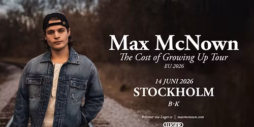 Max McNown | B\u2013K, Stockholm 