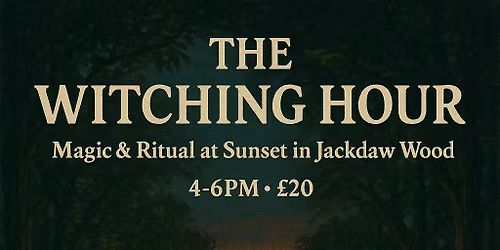 The Witching Hour, Magic and Ritual 
