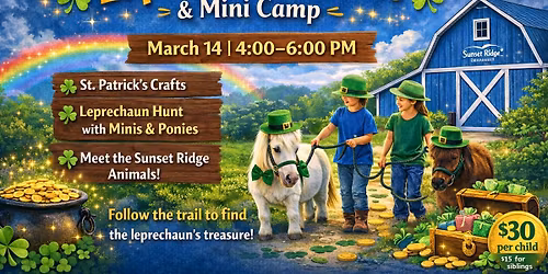 Mini Camp and Leprechaun Hunt
