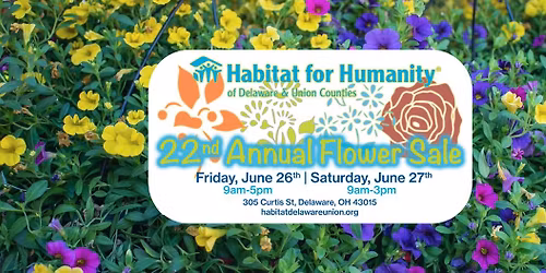22nd Annual Habitat for Humanity Flower Sale