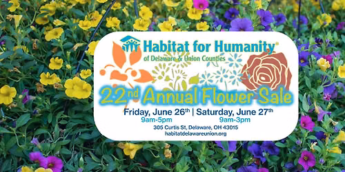 22nd Annual Habitat for Humanity Flower Sale