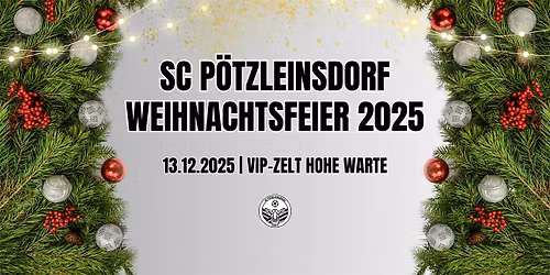 SC P\u00f6tzleinsdorf Weihnachtsfeier 2025