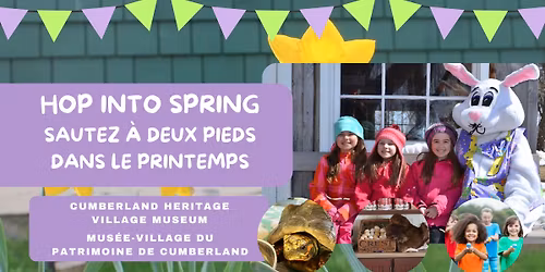 Hop Into Spring \/ Sautez \u00e0 deux pieds dans le printemps