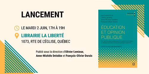 Lancement - \u00c9ducation et opinion publique