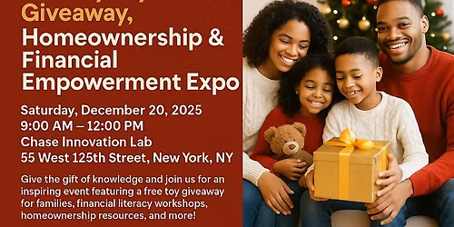 KEE\u2019s of Kindness:Homeownership & Financial Empowerment Expo &Toy Give Away