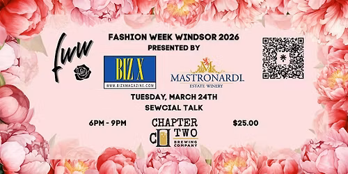 Fashion Week Windsor-Essex 2026 Sewcial Talk