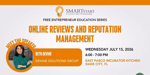 FREE CLASS - Online Reviews and Reputation Management