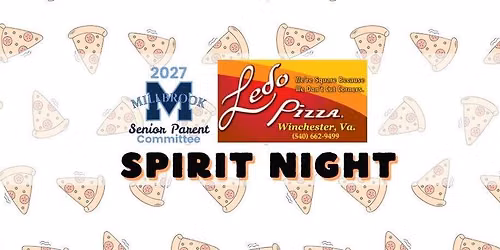 Ledo Pizza MHS Class of 2027 SPIRIT NIGHT!