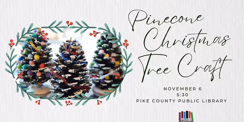 Pinecone Christmas Trees