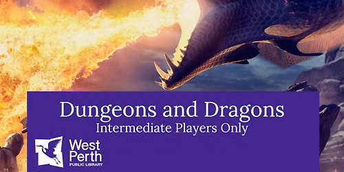 Dungeons & Dragons- Ages 12-16- Registration Required