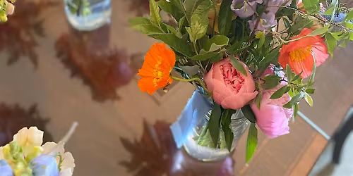 Floral Arrangement with Marigold Sisters