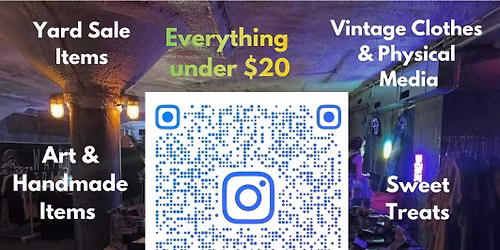 Underground Flea- INDOOR YARDSALE. 