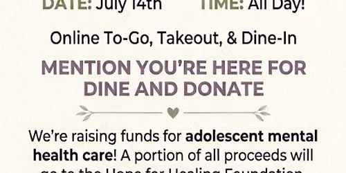 Dine and Donate