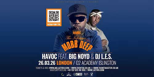Mobb Deep Havoc feat. Big Noyd, DJ L.E.S. Live in London