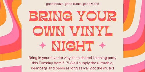 Bring Your Own Vinyl Night