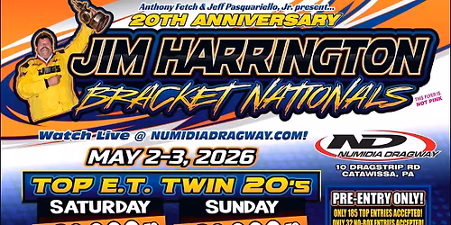 Jim Harrington Bracket Nationals