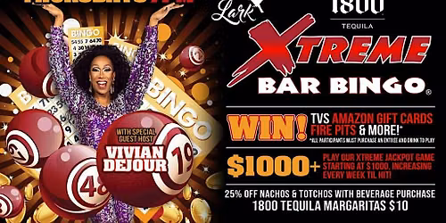 Xtreme Bar Drag Bingo at Lark