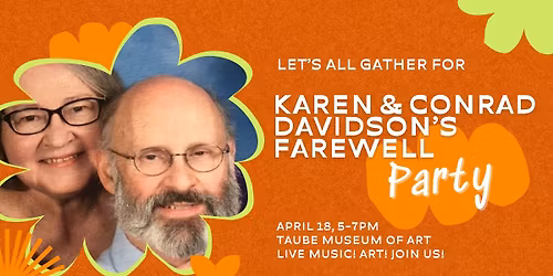 Going Away Bash for Karen and Conrad Davidson