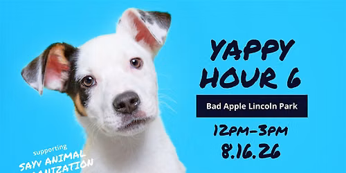 SAYv Animal Organization's 6th Annual  Yappy Hour